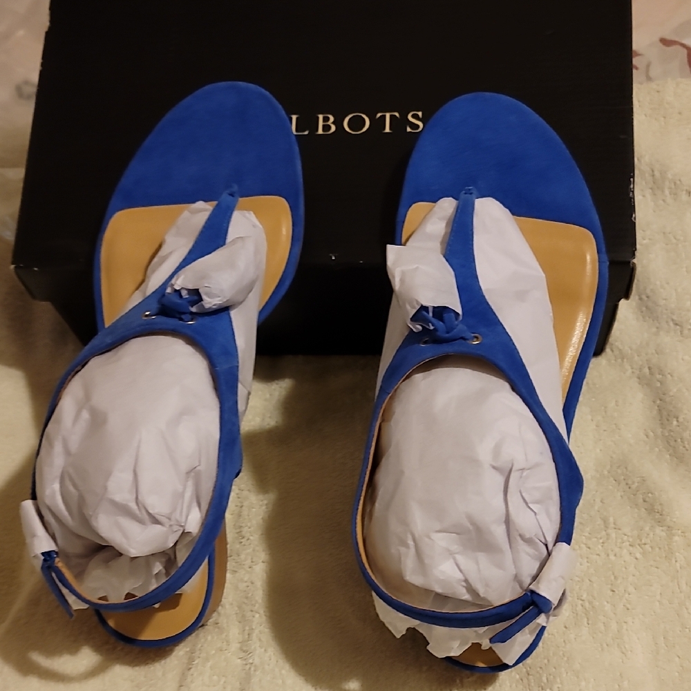 Talbots Vibrant Blue Women's Sandals